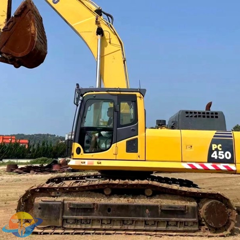 Used Komatsu PC450-8 excavator large excavator good price for sale