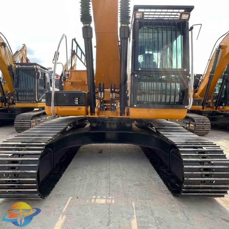 Caterpillar CAT323D2L excavator crawler excavator used construction equipment in good condition with CAT engine