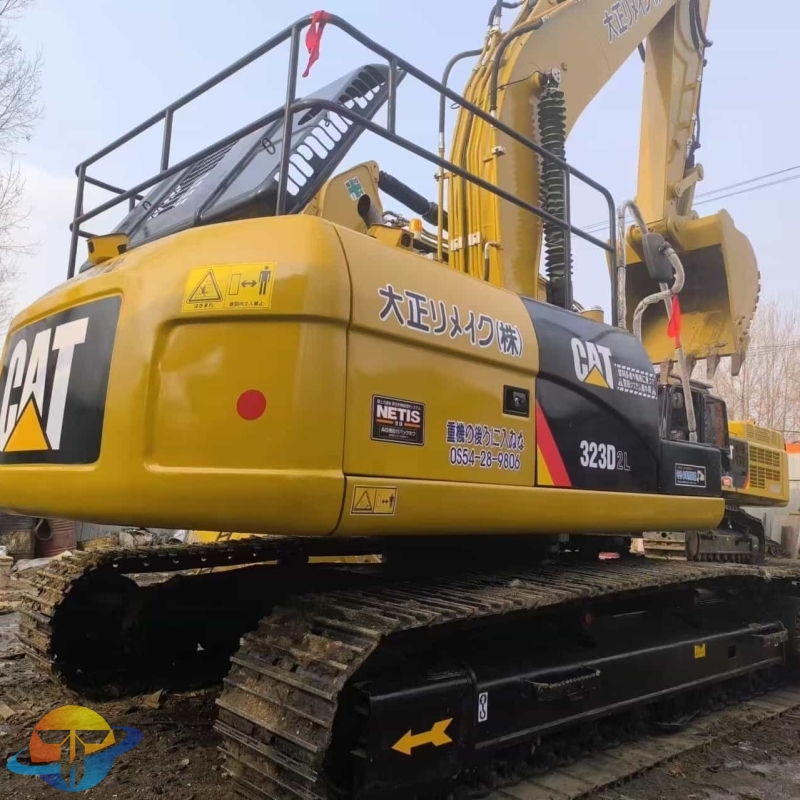 Used high quality Caterpillar 323D2L excavator to meet different construction needs at low prices
