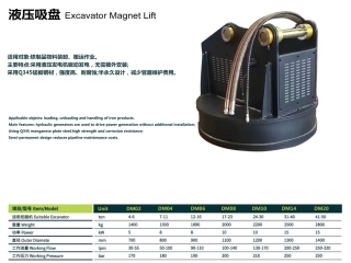 Excavator Magent Lift