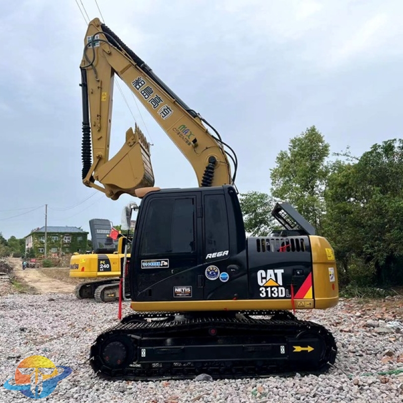 Used Caterpillar CAT313DL excavator engineering equipment high quality for sale