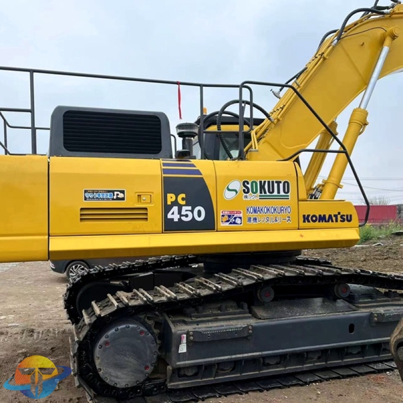 Second-hand Komatsu PC450-7EO excavator engineering equipment with low energy consumption is highly recommended