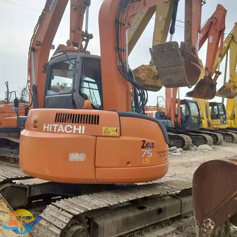 used Hitachi ZX75 excavator good quality and low price