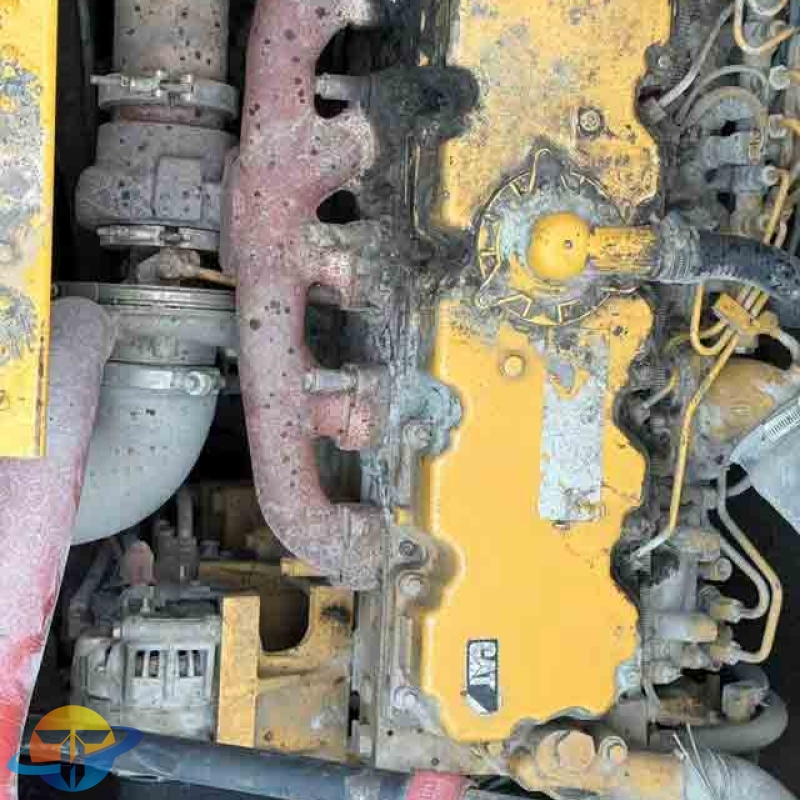 The popular Caterpillar 320 excavator tracked earthmoving equipment is in good condition and available for immediate sale.