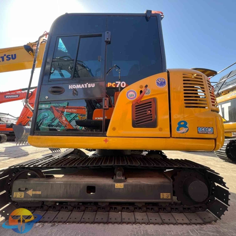 Spot sales of used excavators Komatsu PC70-8 excavator crawler excavator is hot selling