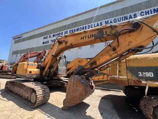 Used Hyundai 225LC-7 excavator hot sale. Cheap and efficient used excavator with core components.