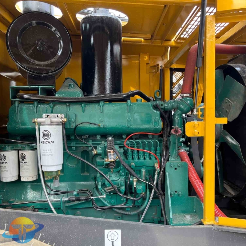 Second-hand loader Shandong Lingong 956F wheel loader 17 tons cheap low price