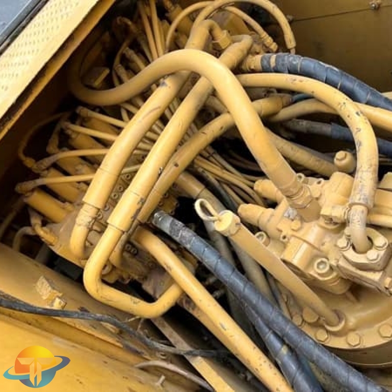 Used Caterpillar CAT320DL excavator medium excavator for sale at low price