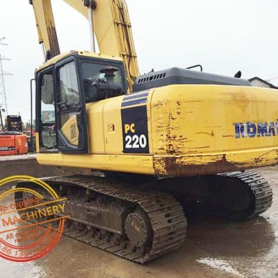 Original Japanese Komatsu PC220-7 Excavator second-hand excavator with excellent performance
