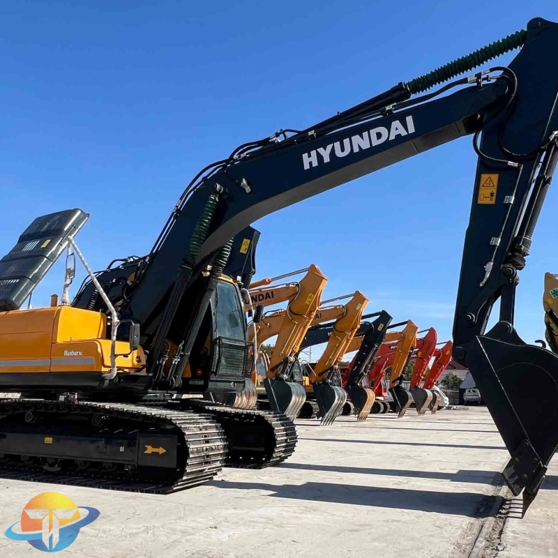 High quality and cost-effective Hyundai 220LC-9S excavator crawler excavator almost new in stock at a low price