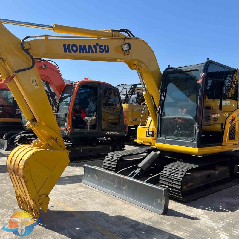 Spot sales of used excavators Komatsu PC70-8 excavator crawler excavator is hot selling