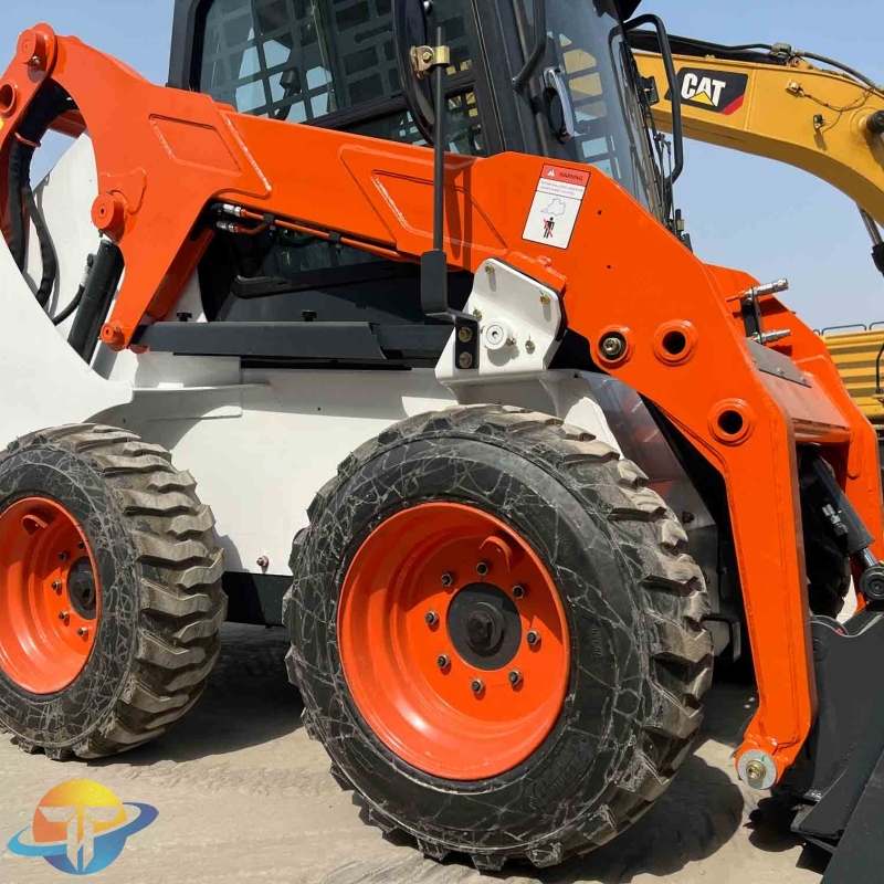 Used skid steer loaders durable construction high quality low price for sale