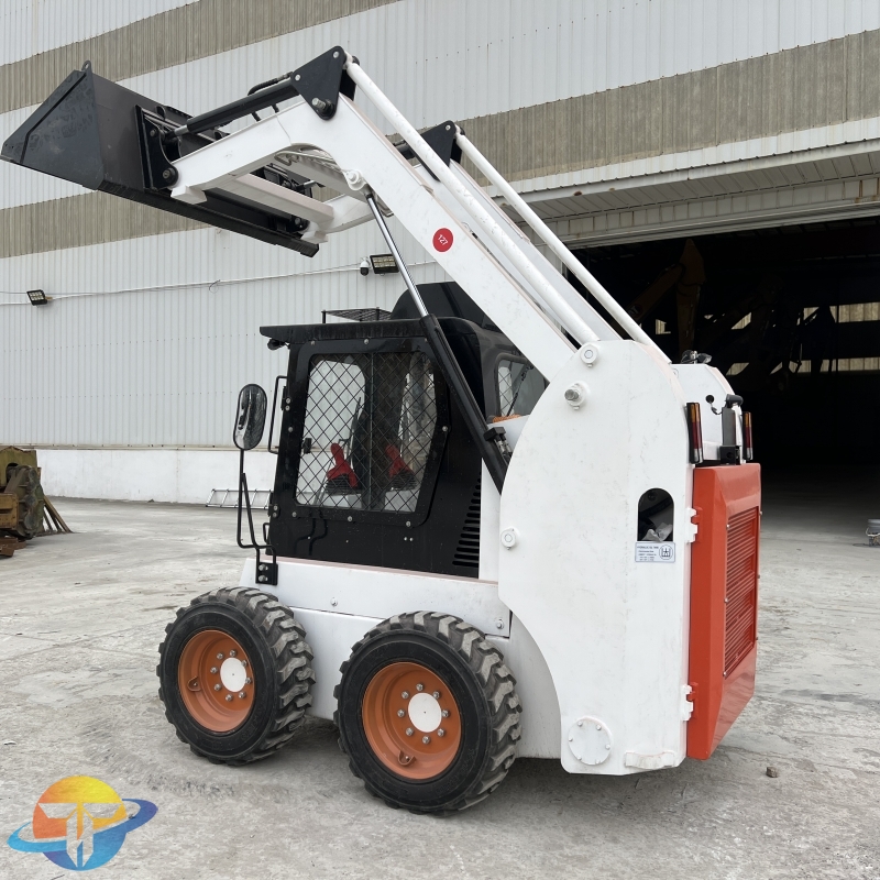 Second hand skid steer loader high operation low price reasonable use