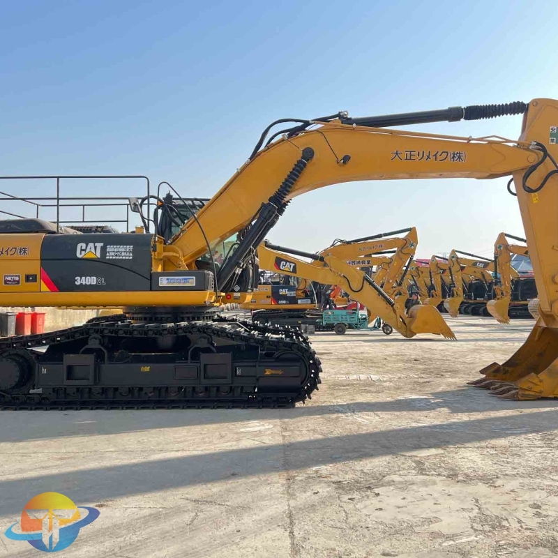 Most popular used machines Caterpillar CAT340D2L excavator beautiful price and high quality for sale