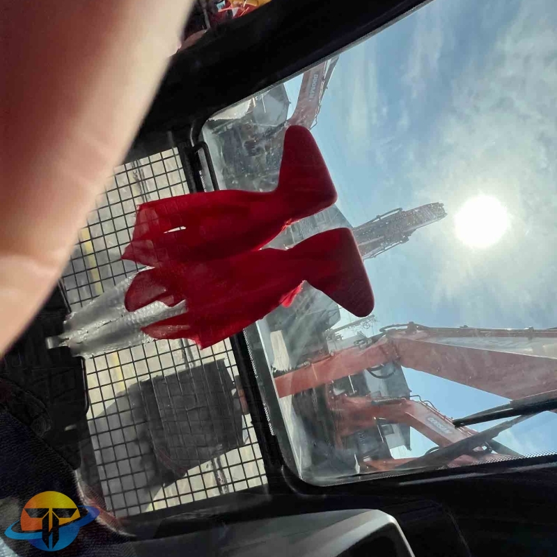 Reliable machine Doosan DX75-9C excavator second hand machine good working condition good price