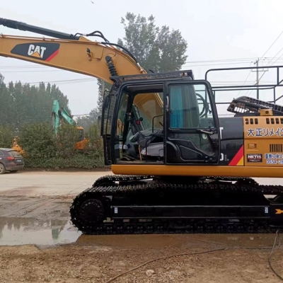 Caterpillar CAT323DL excavator second hand machine in good condition and low price