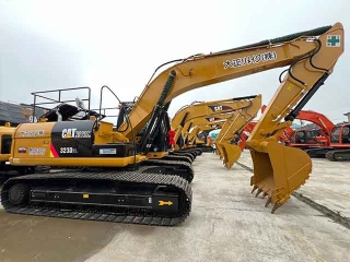 Medium-sized second-hand Caterpillar CAT323D2L excavator hot sale original second-hand crawler excavator