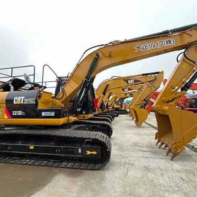Medium-sized second-hand Caterpillar CAT323D2L excavator hot sale original second-hand crawler excavator