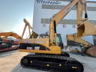 Bestselling Caterpillar CAT320CL excavator, used construction machinery suitable for mining, for sale.