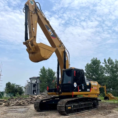 Construction machinery used Caterpillar CAT329DL excavator in good condition