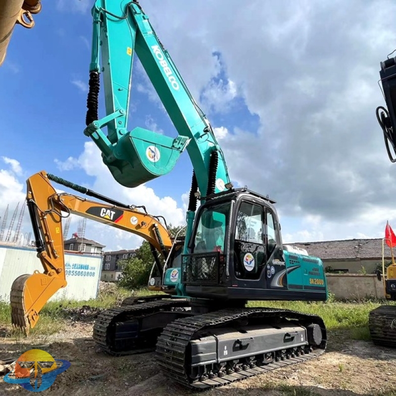 Kobelco SK200-8 excavator second hand construction machinery cheap price
