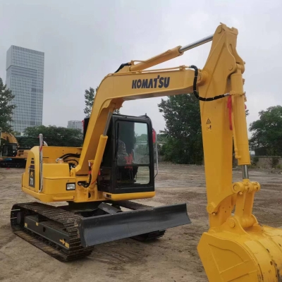 Second-hand mini excavator Komatsu PC70-8 excavator for sale at a low price
