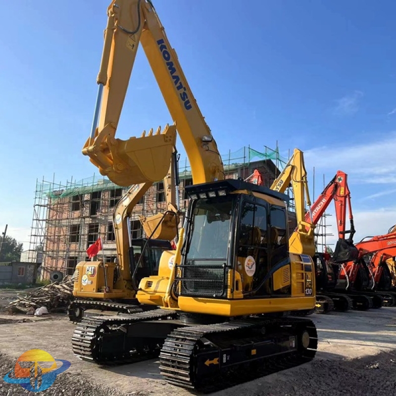 Komatsu PC130-7 excavator small excavator used construction machinery for sale