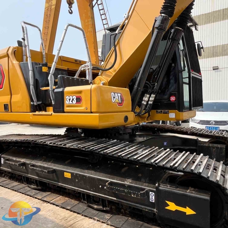 Hot sale Caterpillar 323 excavator high quality brand medium excavator low cost good quality