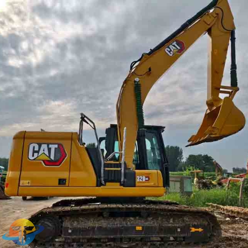 Used Caterpillar CAT320GC excavator, earthmoving machinery, in excellent condition, powerful, professionally repaired, and available for sale