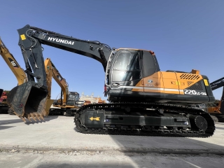 Korea original second-hand Hyundai 220-9s excavator engine durability excellent performance second-hand excavator special price