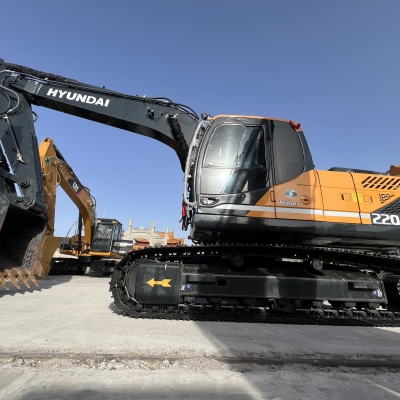 Korea original second-hand Hyundai 220-9s excavator engine durability excellent performance second-hand excavator special price