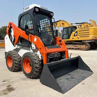 Used skid steer loaders durable construction high quality low price for sale