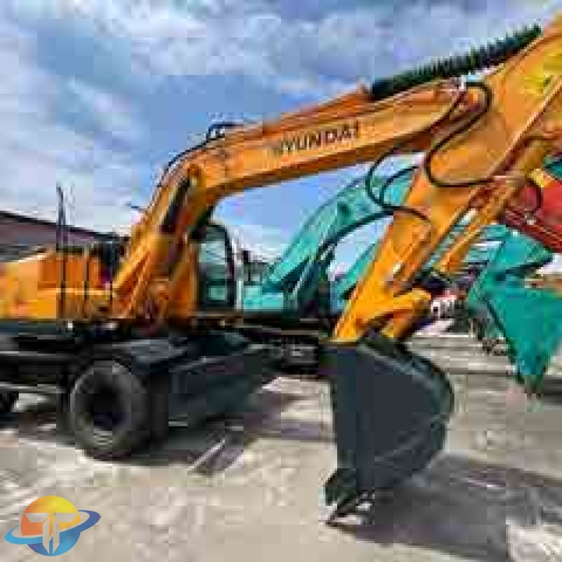 Low price Hyundai R150W-7 excavator wheel excavator second hand excavator high quality cheap price hot sale