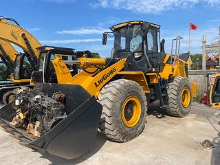 LiuGong used loader CLG856H wheel loader 2021 production powerful and in good condition made in China for sale.