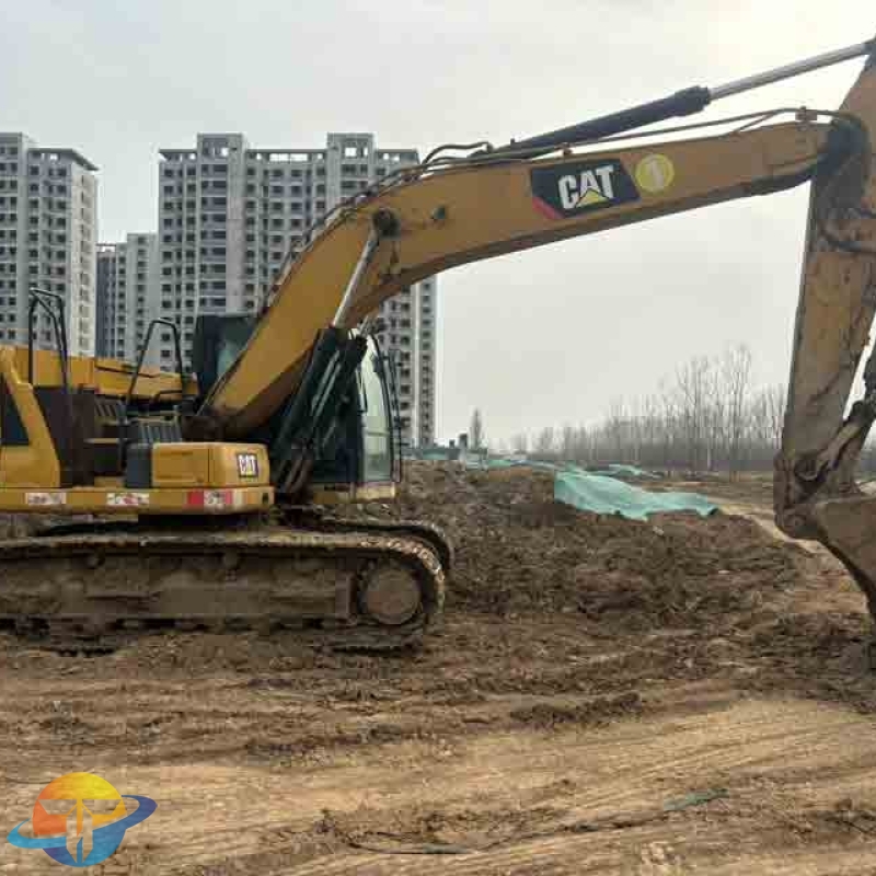 Used 2018 Caterpillar CAT326 excavator (high-spec configuration), suitable for pit excavation, open-pit mining, and multiple working conditions.