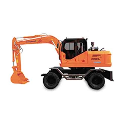 The TT6125W wheeled excavator equipped with a Strong & Powerful MDI Engine. Water Cooled, Four Stroke for sale