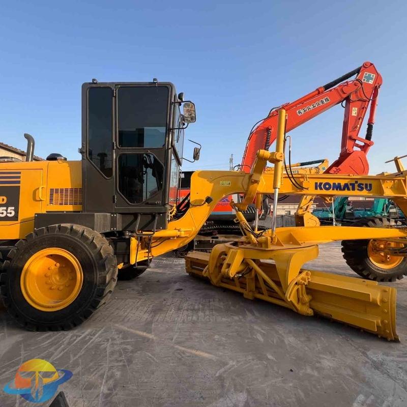Used construction machinery Komatsu GD655 Motor Grader for sale cheap
