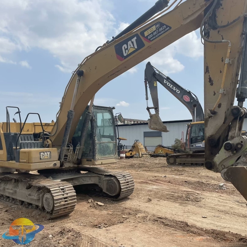Crawler excavator used Caterpillar 320GC excavator original quality good