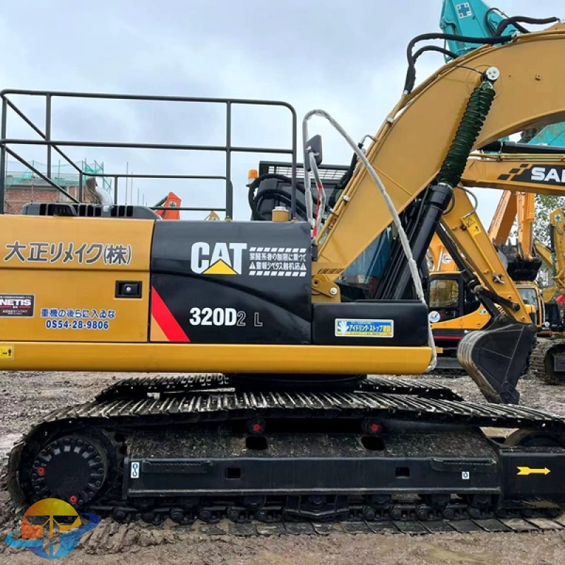 Japanese original Caterpillar CAT320D2L excavator second-hand crawler excavator for sale at a low price