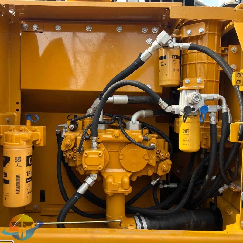 Caterpillar CAT323D2L excavator crawler excavator used construction equipment in good condition with CAT engine