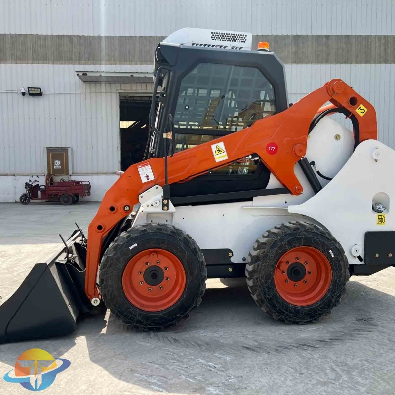 Used skid steer loaders durable construction high quality low price for sale