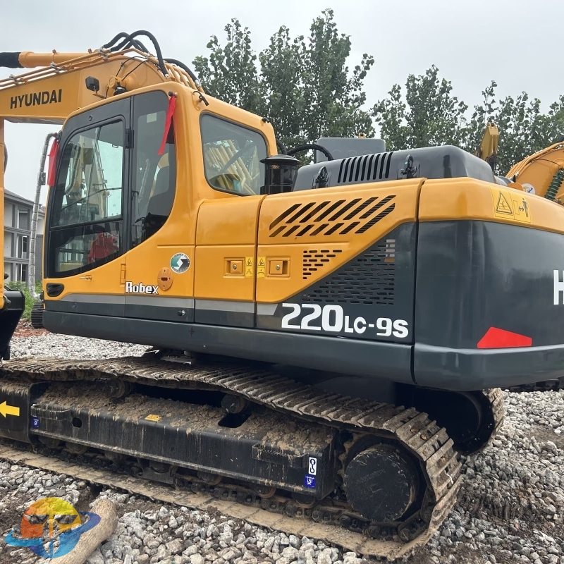 Best quality used Hyundai 220LC-9C excavator cheap price in good condition