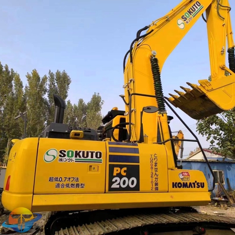 Used Komatsu PC200-8N1 excavator crawler excavator for sale at a good price