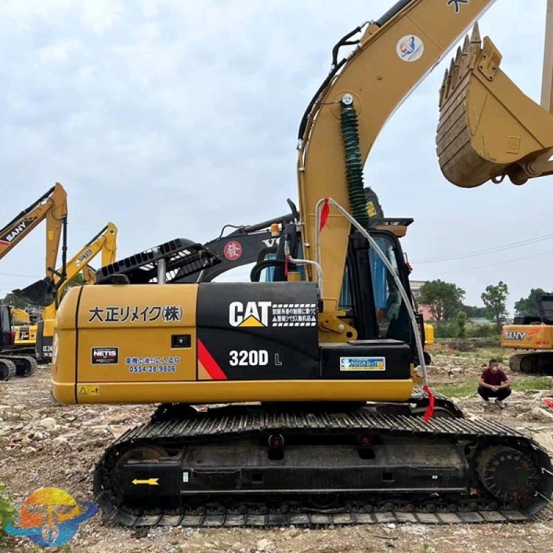 Used Caterpillar CAT320DL excavator crawler excavator for sale at low price