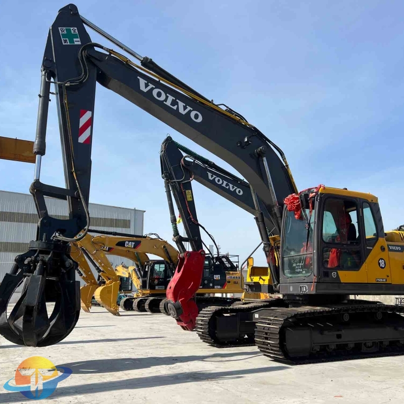 Original second-hand excavator Volvo EC210 excavator with good performance and cheap price for sale