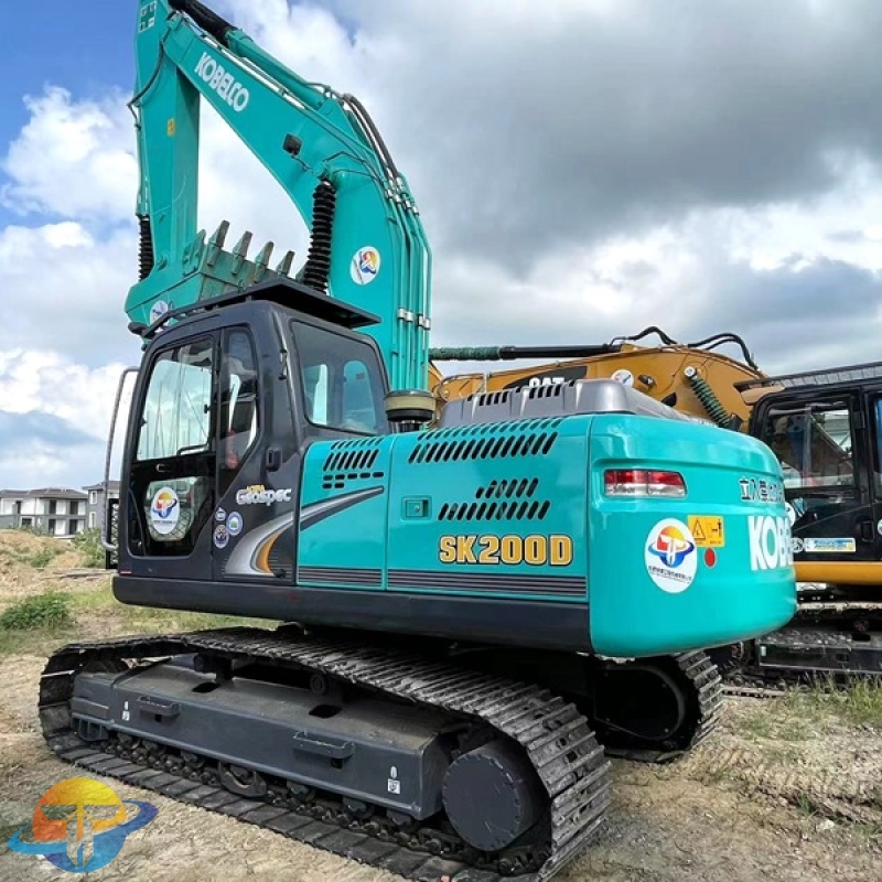 Kobelco SK200-8 excavator second hand construction machinery cheap price