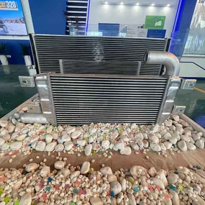 Excavator parts cooler charge air cooler factory direct sales high quality low price