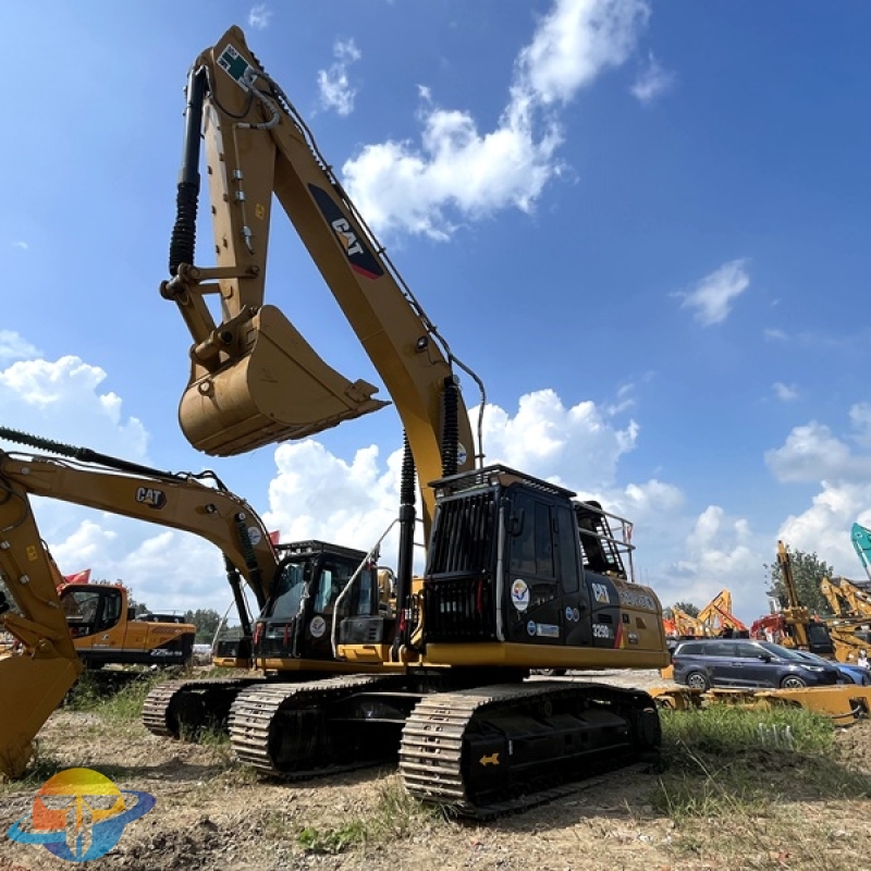 Caterpillar CAT329D2L excavator second hand excavation engineering equipment low price
