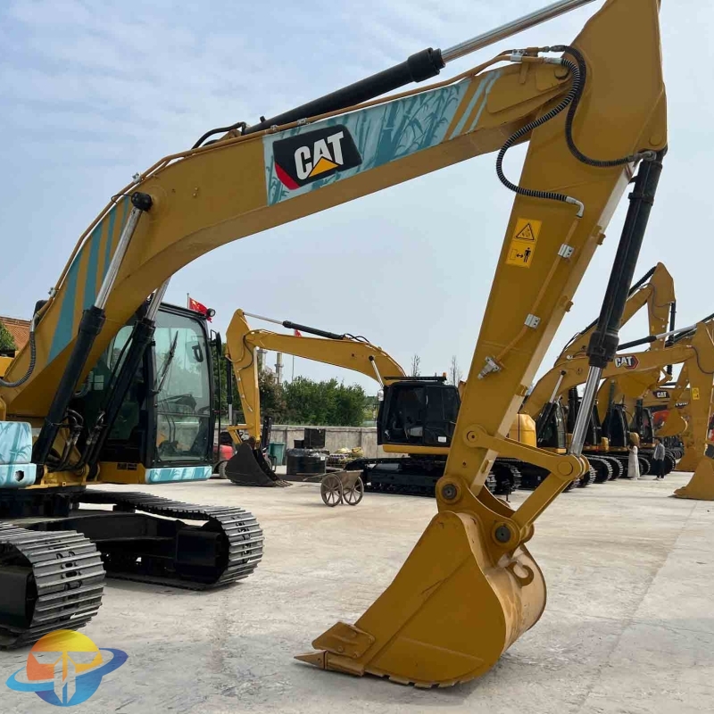 Japanese second-hand excavator Caterpillar CAT320GC excavator panda repaint special price for sale