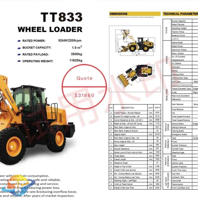 Weichai loaders provide a safe and reliable driving experience, low fuel consumption and strong power, and are now selling well